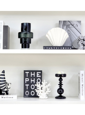 现代简约抽象陶瓷桌面摆件