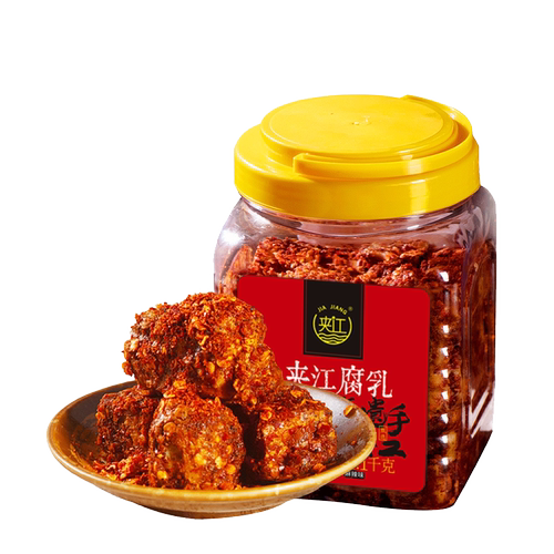 夹江1kg麻辣豆腐乳四川特产正宗霉豆腐开胃下饭菜家庭装 - 图3