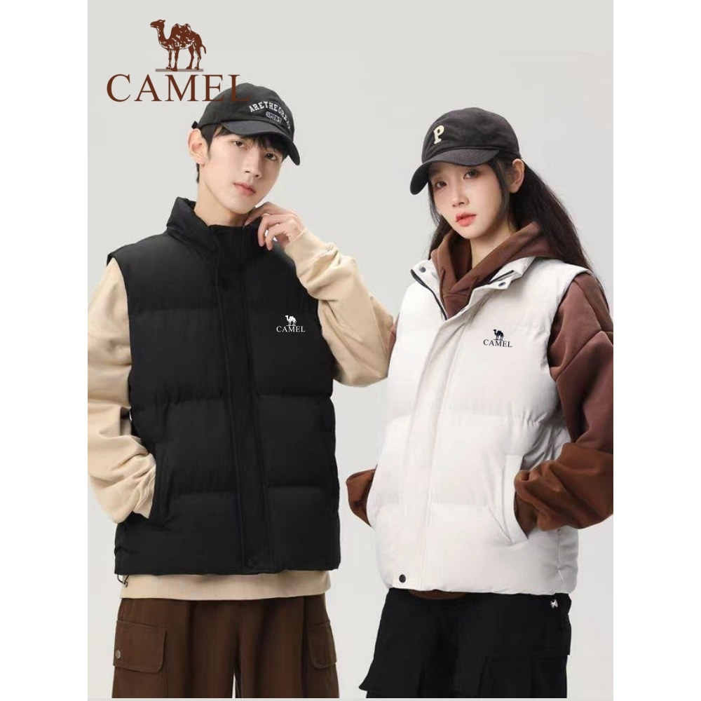 骆驼羽绒服马甲男款秋冬季坎肩小个子棉衣外套2025新款棉服女款潮,淘宝优惠券,粉丝福利购,淘宝优惠卷