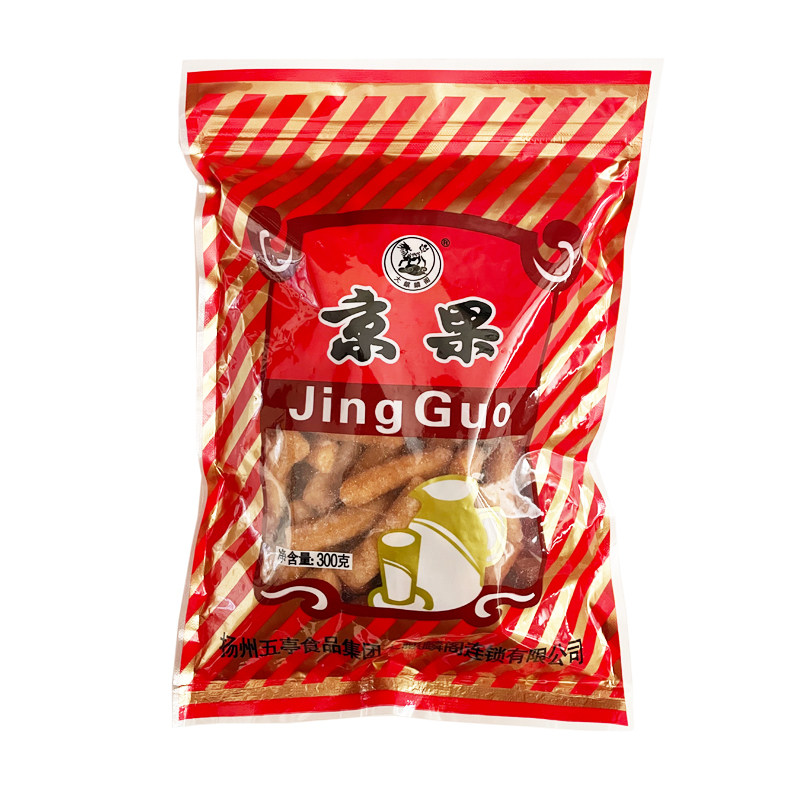 大麒麟阁扬州特产大京果小京果老式传统糕点零食点心300g/袋_虎窝淘