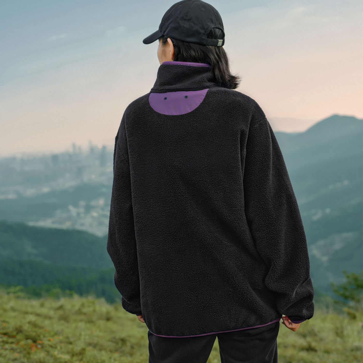 Skecehrs斯凯奇秋冬新款男女同款保暖羊羔绒拼接休闲外套L423U070,淘宝优惠券,粉丝福利购,淘宝优惠卷