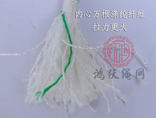 户外绳编织绳保险绳尼龙绳 化纤绳捆绑刹车绳 - 图1