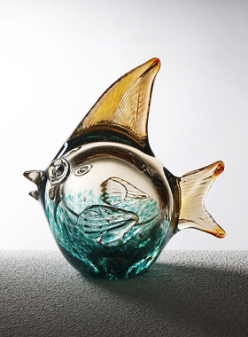 泸沽湖摆件美人鱼年年有余摆件