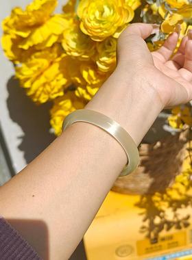 天然白月光柠檬香槟手镯女玉髓荔枝冻高冰透年轻款显白贵妃玛瑙女