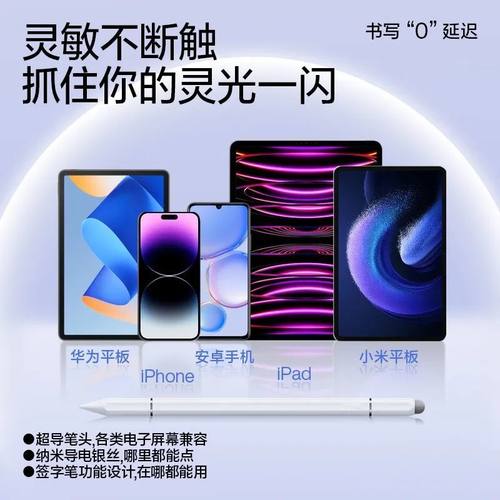 适用于苹果ipad平板磁吸电容笔air2/4触控触屏触摸pencil电脑手写ipad平板电脑通用mini6绘画专用平替磁吸笔 - 图2