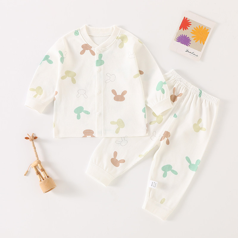 0-3岁婴儿内衣纯棉男女宝宝秋衣秋裤打底睡衣两件套开衫春秋,淘宝优惠券,粉丝福利购,淘宝优惠卷