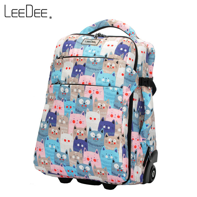 leedee大容量宠物拉杆超轻双肩书包 leedee旅行箱