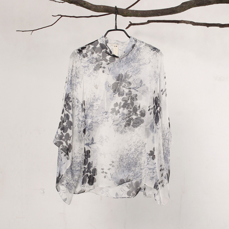 服装专业缝纫原制版 女夏汉茶服唐装七分喇叭袖上衣纸样1比1版型,淘宝优惠券,粉丝福利购,淘宝优惠卷