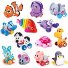 爱奇天使 婴儿益智玩具会跑小动物青蛙一岁宝宝上弦上链发条玩具