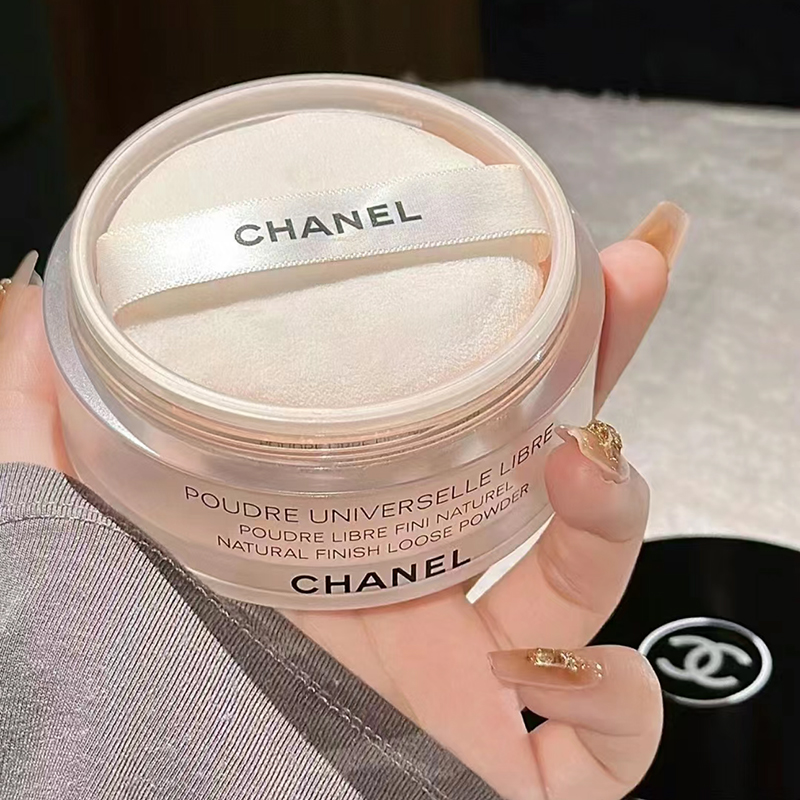 Chanel香奈儿轻盈蜜粉散粉30g大容量持久定妆哑光控油10 20带粉扑