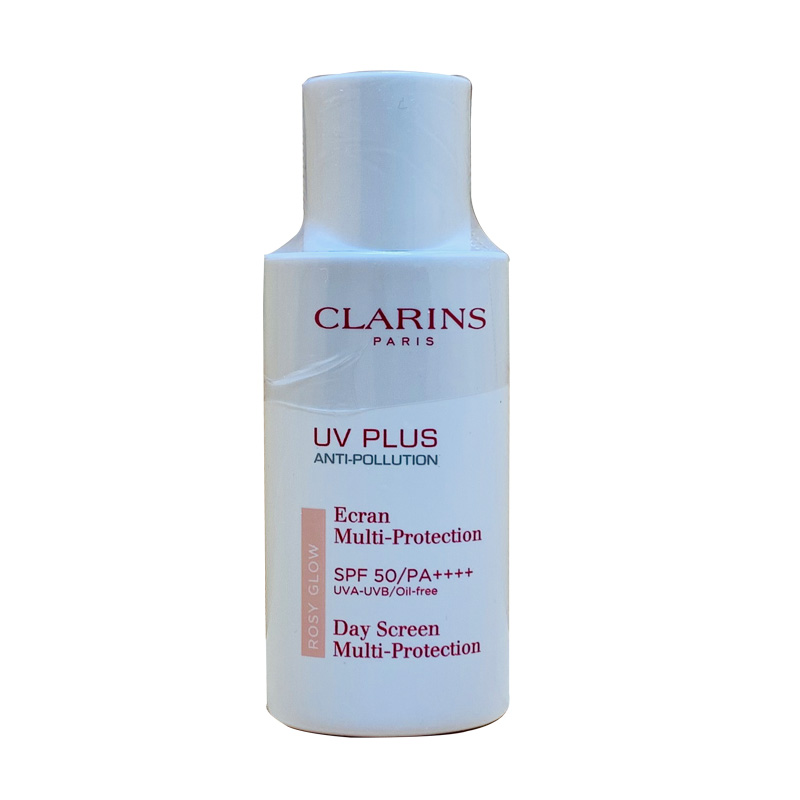 Clarins/娇韵诗老版抗污染清透美白隔离防晒霜30ML润粉色国柜正品-图3