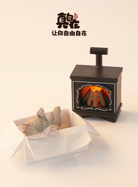 创意可爱小猫咪摆件动物装饰品