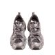 European station genuine leather dad shoes for women 2025 spring new style breathable mesh straps to show feet small sports street casual shoes