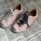 Genuine leather retro color polished old star shoes small dirty shoes inner moral training shoes mandarin duck belt flat casual sneakers for women