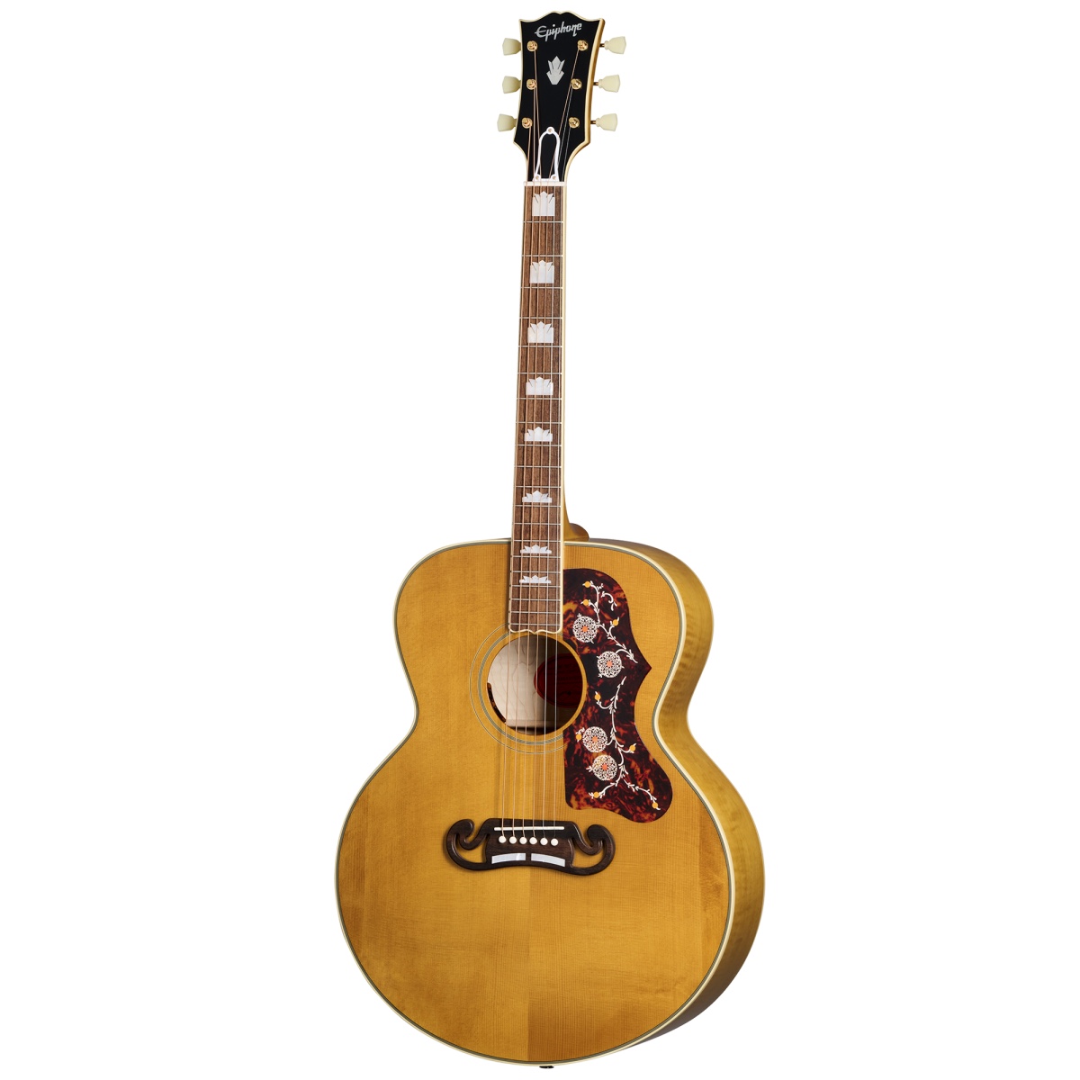 Epiphone 新款IGC系列SJ200、J45、J180全单民谣电箱吉他 - 图1