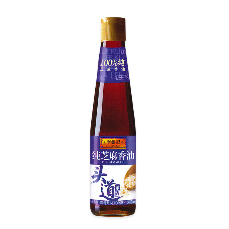 李锦记纯香芝麻油410ml 家用凉拌菜炒菜调味油火锅蘸料香油碟,淘宝优惠券,粉丝福利购,淘宝优惠卷