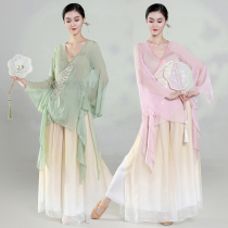 Classical Dance Plays Out of Womens Fairy Immortals Ancient Wind China Dance National Dance Costume Body Rhyme Clothing Costume Skill Suit