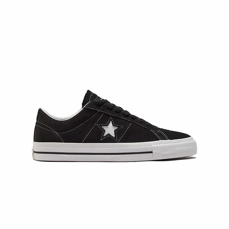 CONVERSE匡威One Star Pro经典男女反毛皮运动滑板鞋耐磨171327C - 图0