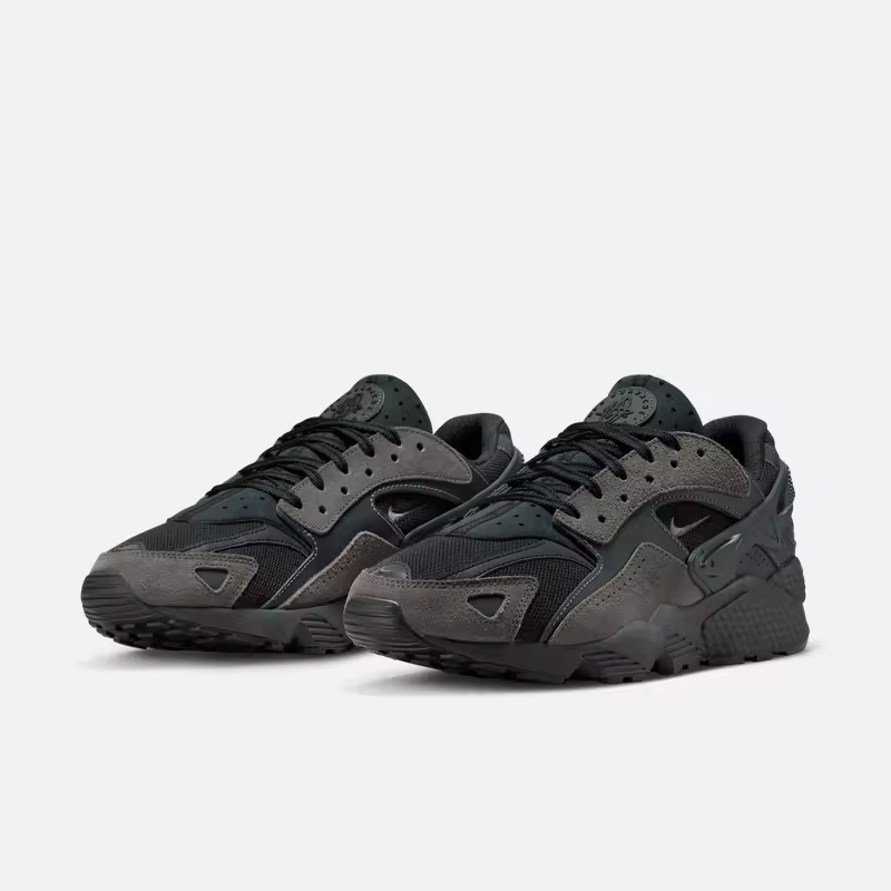 NIKE耐克男鞋AIR HUARACHE RUNNER缓震休闲运动老爹鞋DZ3306-002 - 图1