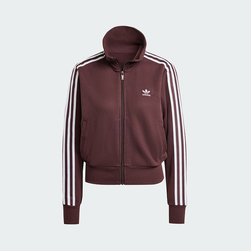 adidas阿迪达斯三叶草ADICOLOR修身夹克冬女双面针织外套 IN6061,淘宝优惠券,粉丝福利购,淘宝优惠卷