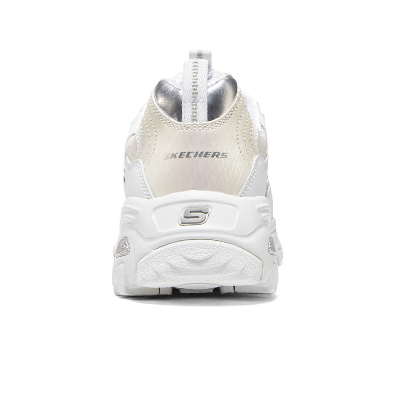 skechers斯凯奇女子增高舒适运动休闲老爹熊猫鞋896242/WHT - 图2