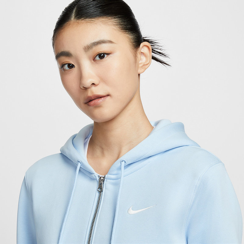 NIKE耐克女子针织夹克外套秋冬新款加绒连帽衫运动卫衣HJ0996-441,淘宝优惠券,粉丝福利购,淘宝优惠卷