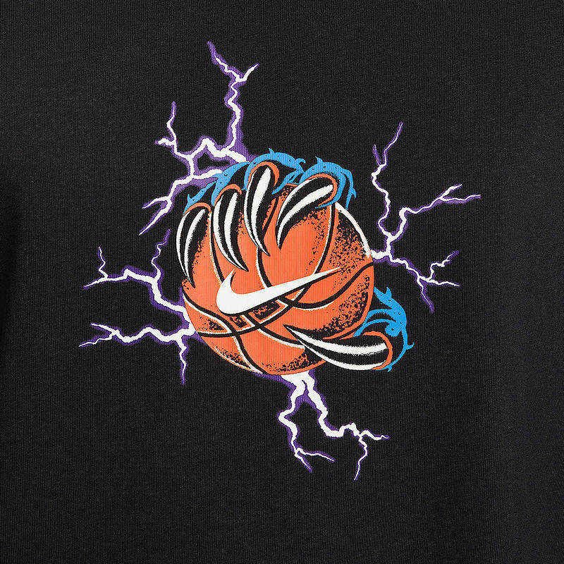 Nike耐克短袖男夏季新款宽松透气篮球图案棉质运动T恤IH9269-010,淘宝优惠券,粉丝福利购,淘宝优惠卷