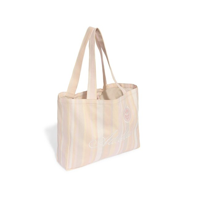 Adidas Adidas clover TOTE BAG dopamine style striped summer armpit bag tote bag KX5265
