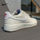 ເກີບຜູ້ຊາຍ NIKE Nike Air Force 1 ປີມ້າຈໍາກັດປີໃຫມ່ AF1 embroidered sneakers ກິລາ IQ1119-011