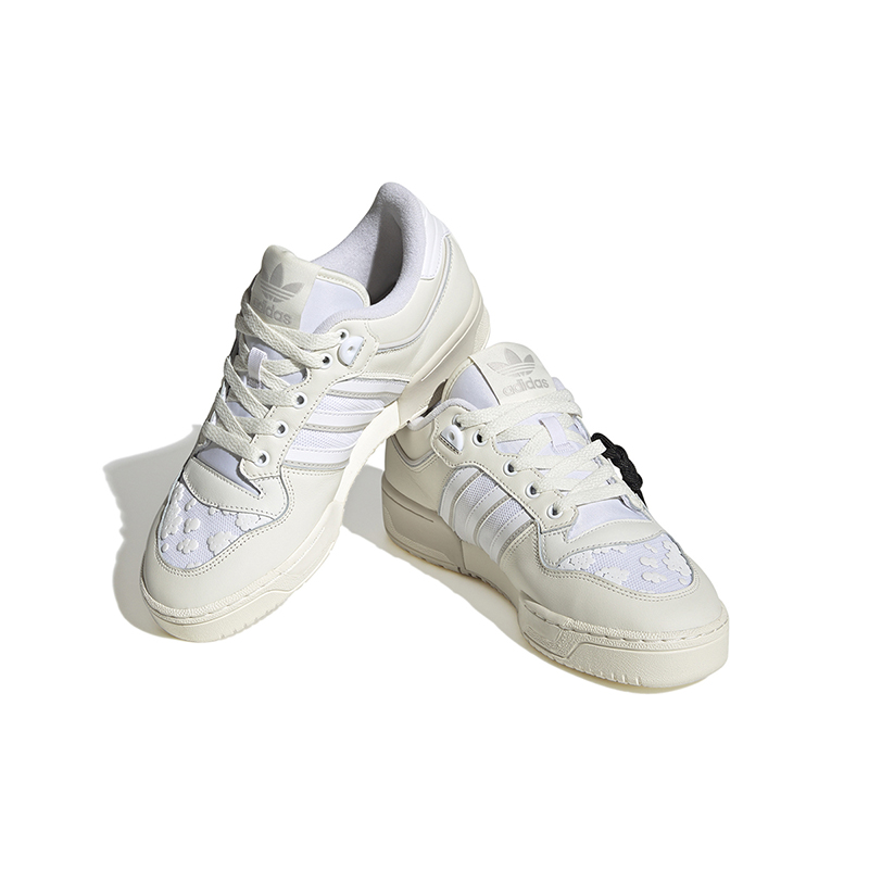 Adidas阿迪达斯三叶草女鞋RIVALRY LOW 86经典运动休闲板鞋HQ7021 - 图1