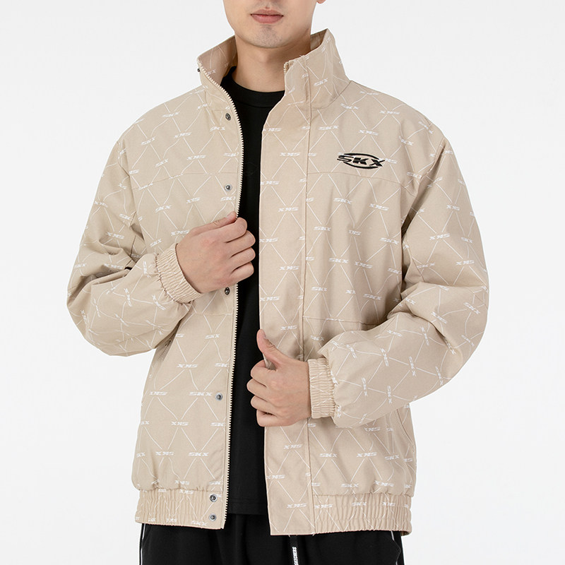 skechers斯凯奇夹克男装时尚潮流运动舒适休闲服外套p122m001