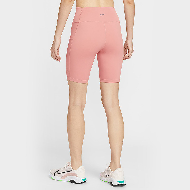 NIKE耐克女裤夏季新款高腰紧身裤运动休闲训练短裤FZ6759-685,淘宝优惠券,粉丝福利购,淘宝优惠卷