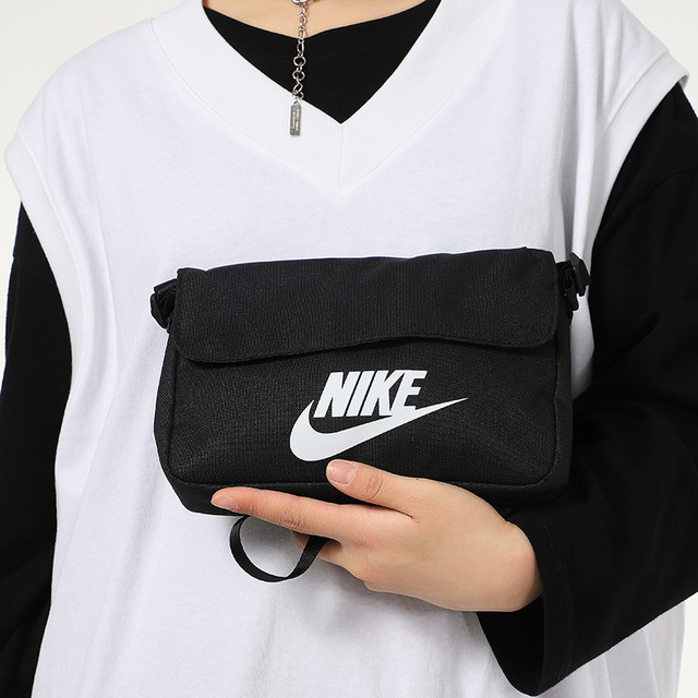 ກະເປົາຜູ້ຍິງ Nike ໃຫມ່ສີດໍາຂະຫນາດນ້ອຍກະເປົ໋າບາດເຈັບແລະຖົງບ່າຄົນອັບເດດ: ກິລາ crossbody bag CW9300-010