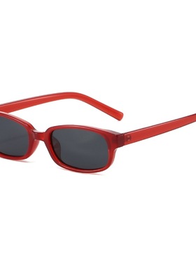 ins网红同款窄边街拍墨镜酷炫御姐风uv400防晒太阳眼镜偏光有质感