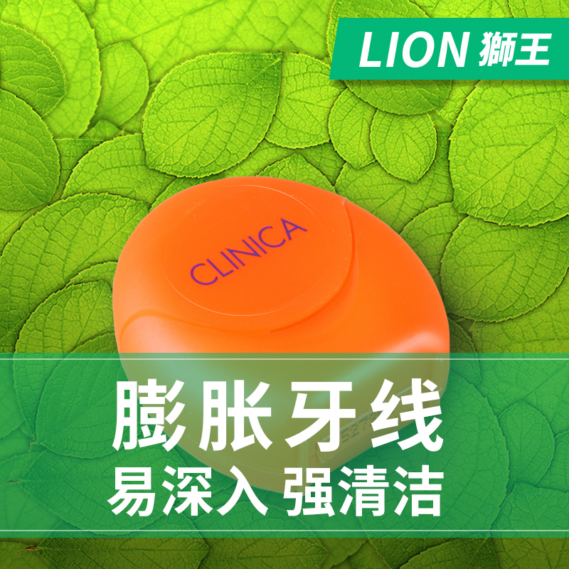 lion膨胀扁线家庭装剔棒线支盒牙线 友谊侨汇居家日用牙线/牙线棒