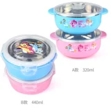 Пони, детская посуда для кормления, обеденная тарелка для раннего возраста из нержавеющей стали, защита при падении