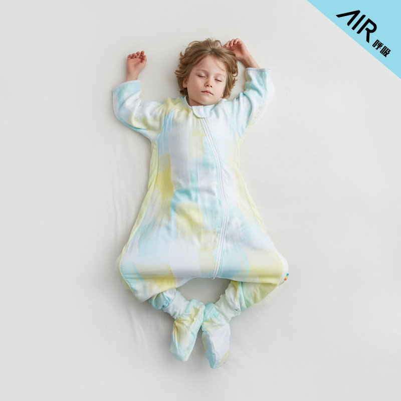 米乐鱼呼吸秋冬防踢被神器夹棉被子 米乐鱼睡袋/防踢被