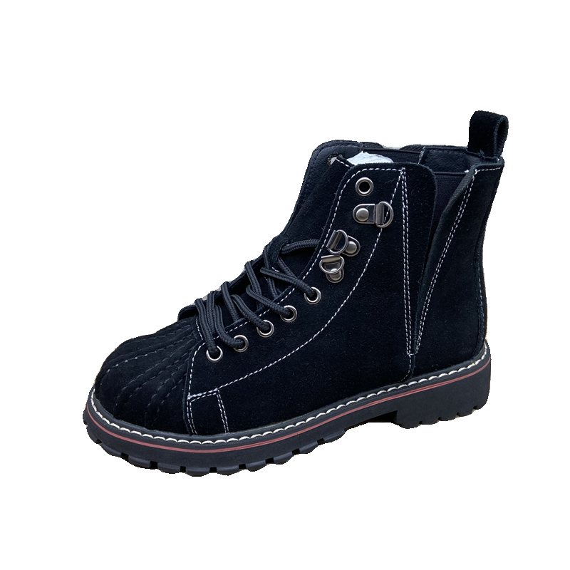 特价清仓处理磨砂真皮贝壳头马丁靴女原宿情侣英伦风短靴复古休闲,淘宝优惠券,粉丝福利购,淘宝优惠卷