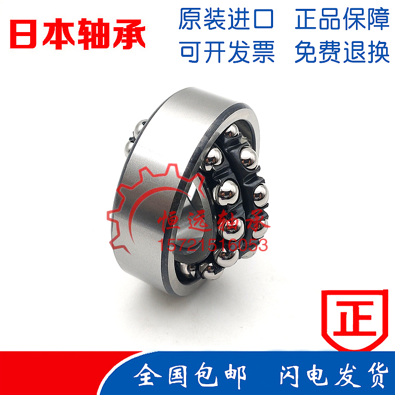 NTN日本进口双列调心轴承2200 2201 2202 2203 2204 ATN K 2RS C3 - 图0