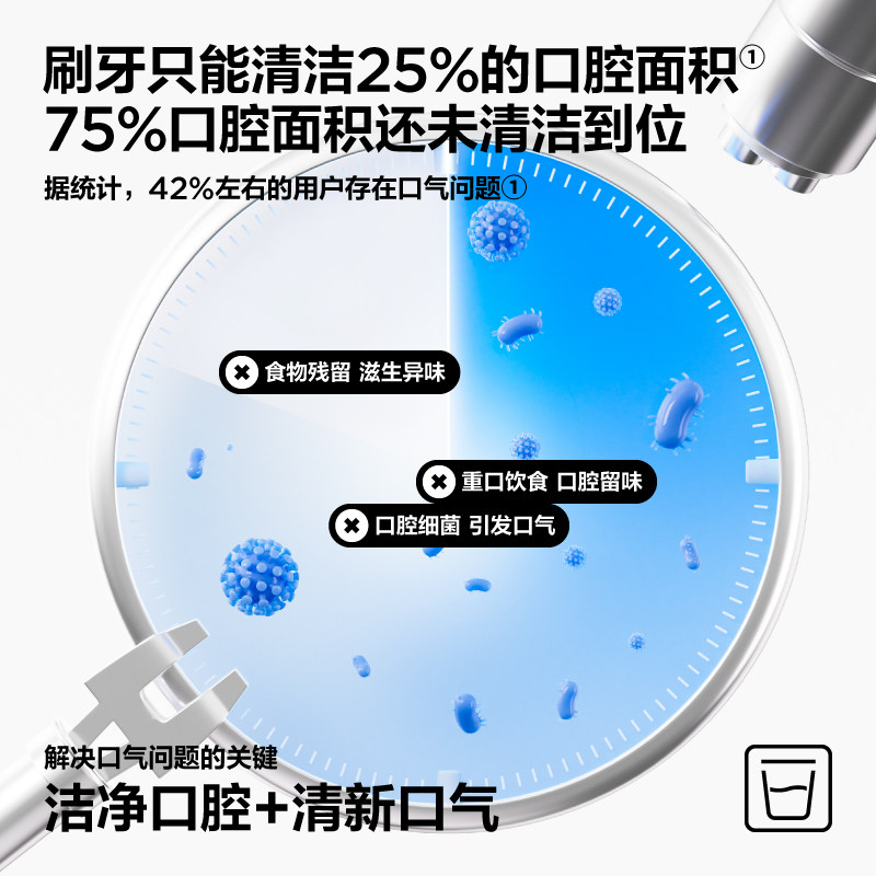 参半益生菌漱口水250ml瓶装抑菌持久留香清新口气温和不辣口正品,淘宝优惠券,粉丝福利购,淘宝优惠卷