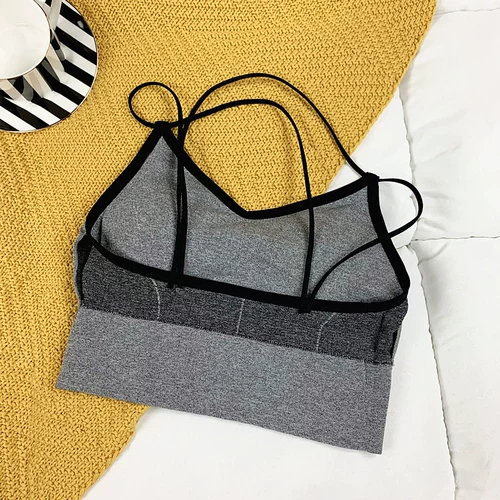 Сексуальный топ без лямок, бюстгальтер-топ, короткая майка топ, эффект подтяжки, в обтяжку, популярно в интернете