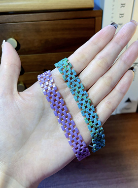 SL002•小众设计简约提拉珠串珠表链手链（材料包&成品）