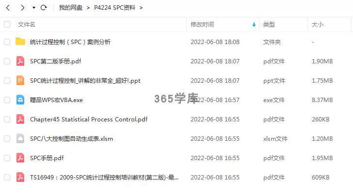 SPC八大控制图自动生成表 生产统计过程控制手册TS16949质量工具 - 图0