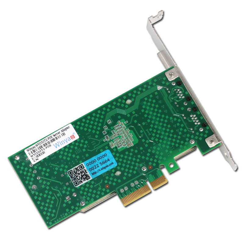 Winyao WYI350T2-POE PCI-E 工业双口千兆POE网卡 I350-T2 - 图2