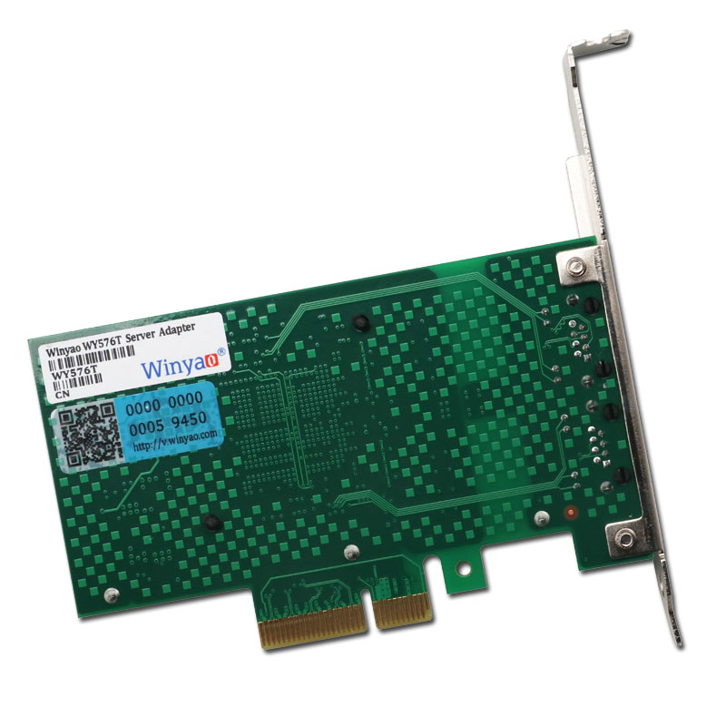 Winyao WY576T PCI-E双口服务器千兆网卡ESXI intel82576 E1G42ET   Ethercat (twincat 3)主站网卡 - 图3