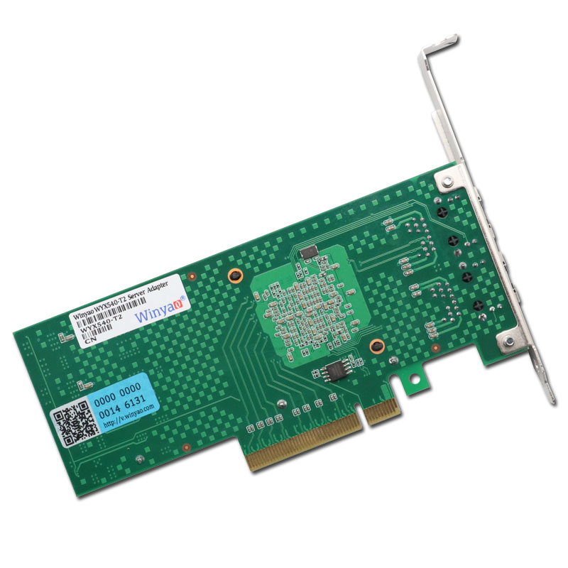 Winyao WYX540-T2 PCIe  X8 双口万兆网卡 电口RJ45服务器 10G X540-T2 - 图2