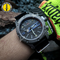 US MTM vulture rechargeable machine core wrist watch diving tactics multifunction outdoor wrist watch anti-scraping LED light watch