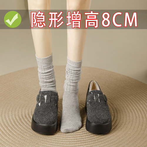 SICA 2025新款冬季加绒勃肯鞋女新款厚底雪地靴毛毛棉鞋女鞋鞋子 - 图1