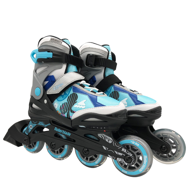 rollerblade zipp儿童轮滑鞋可调溜冰鞋初学套装旱冰鞋小孩直排轮 - 图3