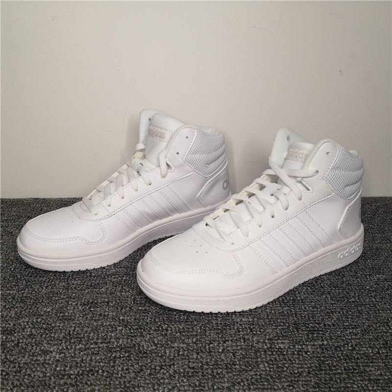 Adidas/阿迪达斯 新款NEO HOOPS 2.0 MID 男女运动休闲板鞋B42099 - 图2